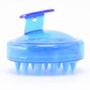 BTWTRY Blue Hair Shampoo Brush Scalp Care Hair Brush with Soft Silicone Care Scalp Massager for The Scalp Exfoliate and Promote Hair Growth (Blue)