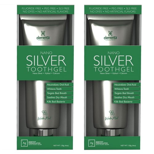 Elementa Silver - Wintermint Tooth Gel (2 Pack) - Wintermint