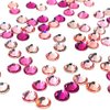 144 pcs (1 Gross) Swarovski 2058 Xilion SS5 (1.8mm) Crystal flatbacks No-Hotfix Rhinestones Nail Art Tiny Small Round Pink Color Mix from Mychobos (Crystal-Wholesale)