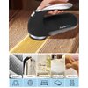 SUPER LINT Best Rated Electric Sweater Shaver Best Fuzz Pill Bobble Remover for Fabric Fleece Curtains Clothes, Black & Silver