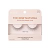 KISS The New Natural, False Eyelashes, Silver Ring', 12 mm, Includes 1 Pair Of Lash, Contact Lens Friendly, Easy to Apply, Reusable Strip Lashes