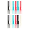 Hair Styling Comb Lift Teasing Comb& Hair Pick 12PCS Professional Styling Comb Platic Lifting Combs Detangler Comb for Hair Salon Barber Home Curly Hair Comb