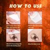 Casciybo 10 Sheets Halloween Spider Web Temporary Tattoos for kids Adults, Realistic Spider Fake Tattoo Stickers Halloween Cosplay Party Favors, Halloween Gifts Goodie Bag Fillers