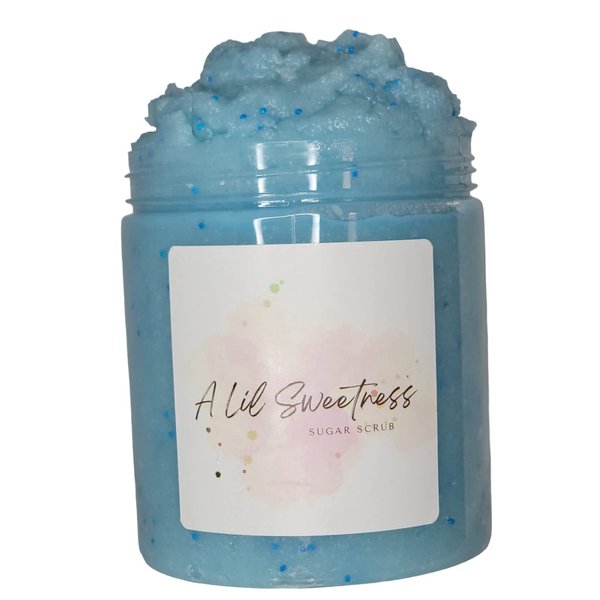 Blueberry Dump Cake Sugar Scrub