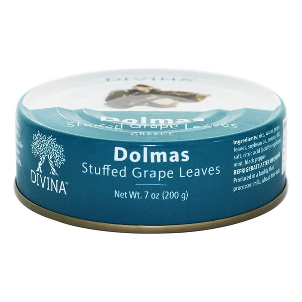 Divina Stuffed Grape Leaves (Dolmas) in Can, 7 oz