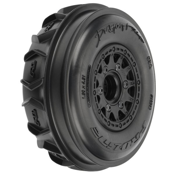 Pro-line Racing Dumont Paddle/Rib SC 2.2/3.0 MTD Raid Blk F PRO1021210 RC Tire