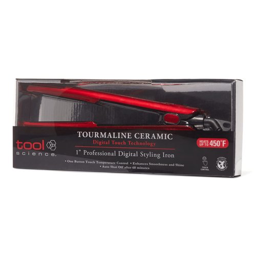 Tool Science Digital Touch Ceramic Tourmaline Flat Iron