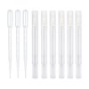 Juxiamal 6pcs 3ml Empty Cuticle Oil Pen Tubes and 3pcs Pipettes, Clear Twist Nail Oil Pens with Brush Tip Cosmetic Container Applicators for Homemade Nail Oil, Lip Gloss, Eyelash Growth Liquid