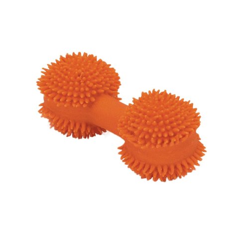 Coastal Pet Rascals 3.5" Latex Mini Spiny Dumbbell Dog Toy (1-Unit)