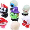 Gawertoy 8 Pack Halloween Wind Up Toys, Assorted Clockwork Toys Halloween Wind-Up Toys Assortments Mini Jumping Walking Toys Goody Bag Fillers Halloween Party Favors for Kids Boys and Girls (#B)