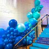 PartyWoo Royal Blue Balloons, 127 pcs Dark Blue Balloons Different Sizes Pack of 36 Inch 18 Inch 12 Inch 10 Inch 5 Inch Blue Balloons for Balloon Garland or Balloon Arch as Party Decorations, Blue-Y5