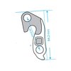 Derailleur Hanger 11 Rear Dropout Compatible for Specialized and Focus Specific Models- Mounting Bolts Inlcuded - Part #9893-4291