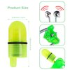 OHOH 20 PCS LED Fishing Light, Waterproof Fishing Bite Alarm Light Bulb Replacement, LED Night Fishing Rod Bite Bait Alarm Light (Green Light)