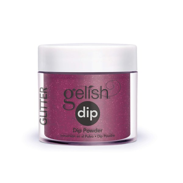 Gelish Powder Dip Collection (Good Gossip) Burgundy Nail Dip Powder, Nail Burgundy Powder, Dip Powder Colors, 8 ounce