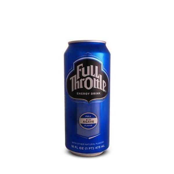 16 Pack - Full Throttle Energy Drink - Blue Agave - 16 Ounce