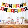 Mickey Birthday Party Banner, Mickey Style Bunting, Mickey Themed Birthday Party Supplies