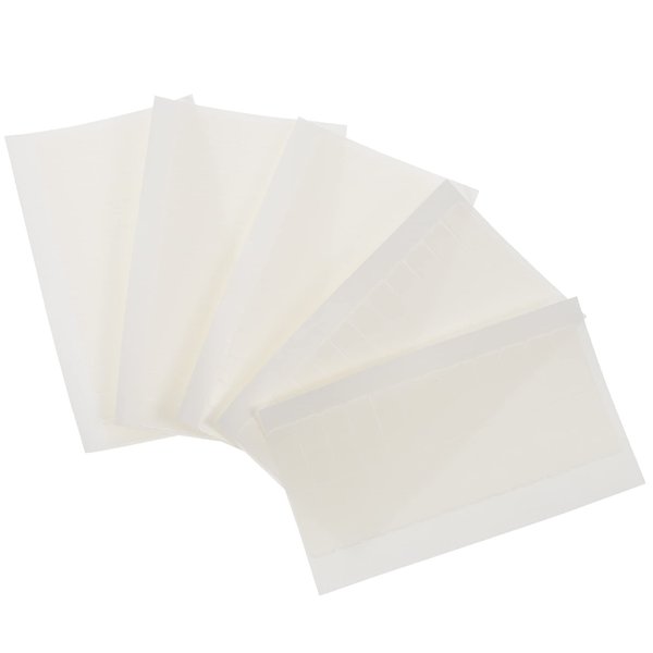 5 Sheets Double-sided Tape Two Sided Tape Mini Tape Lace Wig Lace Headbands Tape in Extensions Tape Hair Extensions Lace Front Wigs Hair Ribbon Adhesive Strip Pu White