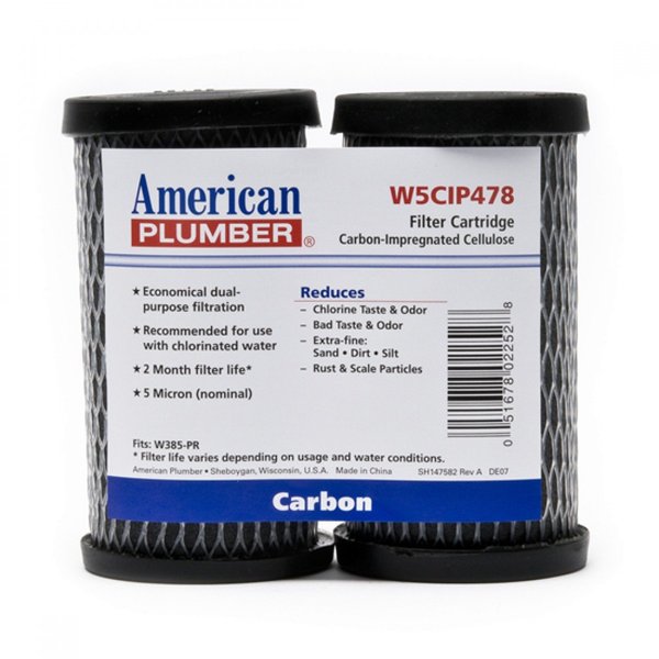 AMERICAN PLUMBER Water Filter Taste And Odor Cartridges W5CIP478 (6-pack)