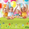 1pc Oxford Cloth UFO Alien Theme Tablecover Alien Birthday Tablecloth Alien Party Table Decorations for Kids Girls Boys Birthday Baby Shower First Birthday Outer Space Solar System Party Supplies