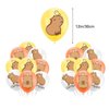 Capybara Birthday Party Supplies Capybara Party Decorations Includes Capybara Happy Birthday Banner, Cake Topper, Cupcake Toppers, Balloons