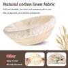 2 Pcs Banneton Liner, Bread Proofing Basket Cloth Liner, Universal Banneton Proofing Baskets Liners, Washable Quick-Dry Bread Baskets Liners, Reusable Durable Bowl Covers for Breads Proof