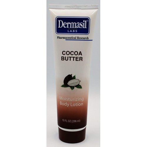 Dermasil COCOA BUTTER moisturizing Body Lotion 10 fl oz (Pack of 3)