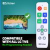 EZclicker LG TV Remote | Big Button TV Remote Control for All LG TV ONLY (White) Simplified and Easy to Use (2xAAA Batteries not Included)