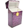 Eclipse Speckled Water Drop Design Hard Plastic Crushproof Cigarette Case, 2ct, Kings, Assorted Colors, 3116M11