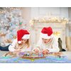 GROWTHMAGIC Christmas Giant Coloring Poster Christmas Coloring Tablecloth 35 x 54 for Kids Boys Girls Classroom Party Supplies Jesus is the Reason for the Season