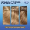 Clairol Nice'n Easy Permanent Hair Dye, 8G Medium Golden Blonde Hair Color, Pack of 1