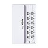 KISS imPRESS False Eyelashes, Lash Clusters, Falsies, Edgy Wispy', 14mm-16mm, Includes 12 pieces of pre-bonded lashes, Contact Lens Friendly, Easy to Apply, Reusable Strip Lashes