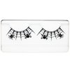 EMILYSTORES Dark-Skull And Spider Web Black Lace Paper Lashes Fashion Costume Party False Eyelashes 1 Pairs