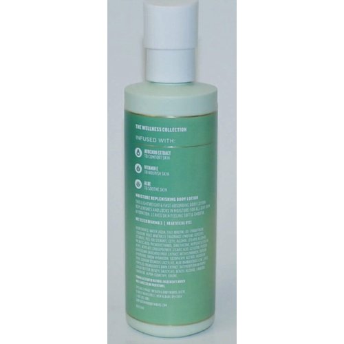 2 Replenishing Lotion Wellness Collection PUMP 7.8 FL OZ AVOCADO EXTRACT COMFORTING MOISTURE Bath body lotion