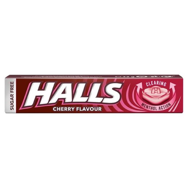 A2Z STORE Halls Suger Free Cherry Flavour 32g Pack of 20