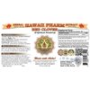HawaiiPharm Red Clover Liquid Extract, Organic Red Clover (Trifolium Pratense) Tincture, Herbal Supplement, Made in USA, 4 fl.oz