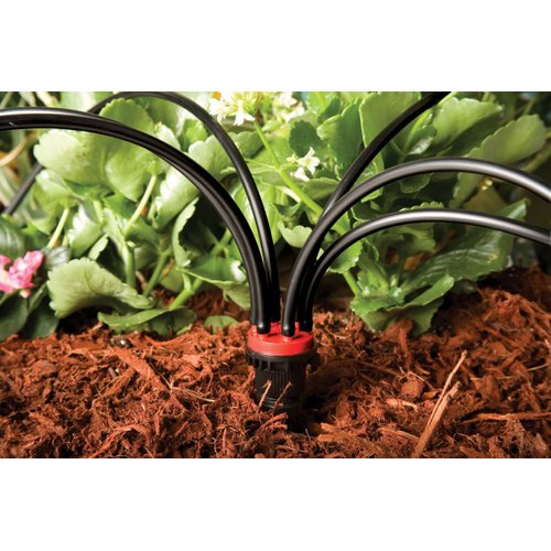 Rain Bird MANIF21PK Drip Irrigation 6-Port Manifold, 2 Gallon Per Hour Flow Rate Per Port
