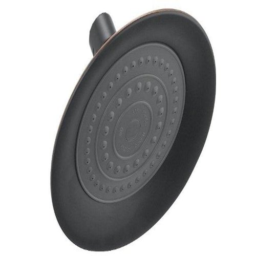 Delta Faucet Single Setting Raincan Shower Head, Oil Rubbed Bronze Round Shower Head, Rainfall Shower Head, High Pressure Shower Head, 1.75 GPM Flow Rate, Oil Rubbed Bronze RP61181OB
