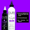 Pure Blends Tempted Purple Semi Permanent Direct Hair Dye Pigment | Stain With Vivid Tones | For Color Treated Hair | Keratin Infused & Cruelty Free | Sulfate, Sodium Chloride, PPD & Paraben Free