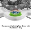 Replacement Part for Rainforest Jumperoo - Fisher-Price Rainforest Jumperoo Baby Bouncer K6070 ~ Replacement Spinning Toy ~ Green with Blue Lizzard