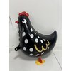 8pcs walking chicken animal balloons,white and black chicken walking balloons animals birthday party decorations supplies
