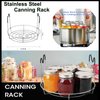 HOMMES Canning Supplies Starter Kit For Mason Jars Canning Pot,Include Stainless Steel Steam Rack,Measuring Spoon,Canning Funnel, Jar Lifter,Jar Wrench,Canning Tongs,Lid Lifter&Bubble Remover Tool