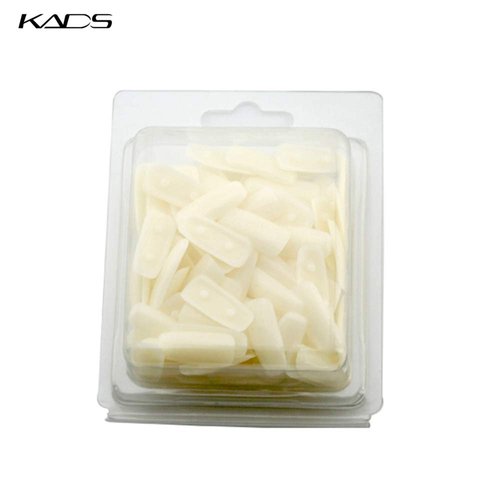 KADS 100 Plastic Nail Tips for Practice Use Practice Training Nail Art False Tips Display Training Tool