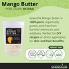 GreenIVe Virgin Mango Butter 100% Pure Raw Creamy All Natural Skin Moisturizer Unrefined (1 Pound Bag)