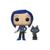 Funko 32811 Pop Movies Coraline with Cat Buddy Collectible Figure, Multicolor, Standard