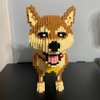 ENHANA Building Block Animal Bricks Dog Shiba Inu Micro Mini Block Dogs Building Animal Set DIY 3D Block Toy Building Blocks for Kids Or Adult and Teens1850 Pieces