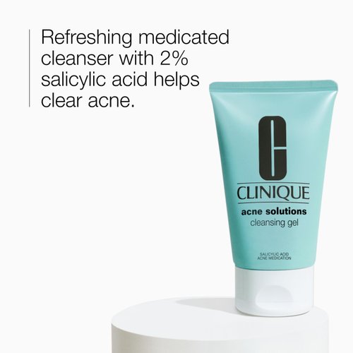 Clinique Acne Solutions Cleansing Gel with 2% Salicylic Acid, 4.2 fl. oz.