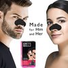 Global Beauty Care 18 Nose Cleansing Strips of Activated Charcoal Nose Strips For Blackheads Removal Charcoal Blackhead Remover Strips - 18 Ct