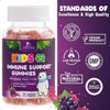 Kids & Toddler Immune Support Gummies with Vitamin C, Zinc & Echinacea - Immune Support Gummy for Kids, Daily Childrens Immune Support Vitamins Supplement, Vegan & Non-GMO, Berry Flavor - 90 Gummies