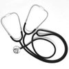 Ever Ready First Aid Dual Head Teaching Stethoscope - Nursing Student Stethoscope - Medical Training Stethoscope, Black