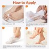 modelones Hydrating Foot Mask for Dry Cracked Feet, Deep Moisturizing with Urea + Coconut Oil + Hyaluronic Acid+ Vitamin E, 6 Pack Repairing Foot Masks, Foot Care for Women and Men, Soft Smooth Feet